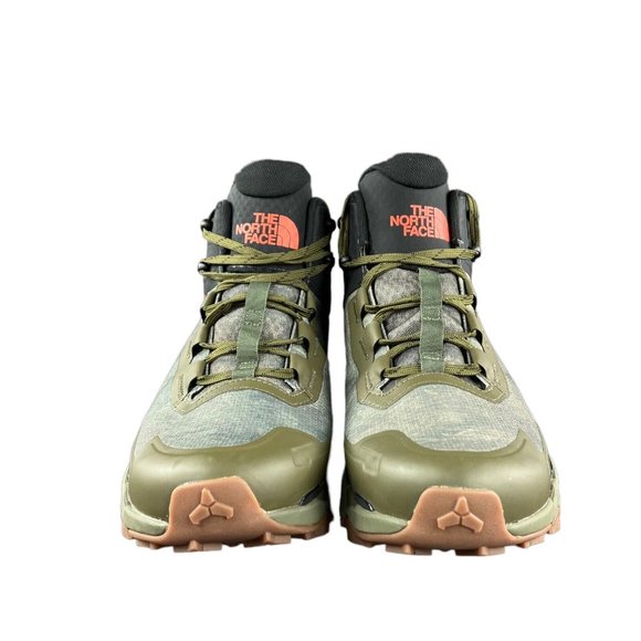 The North Face Mens Vectiv Exploris Mid Futurelight Olive Green Boots Sz 11.5-14 - Picture 5 of 9